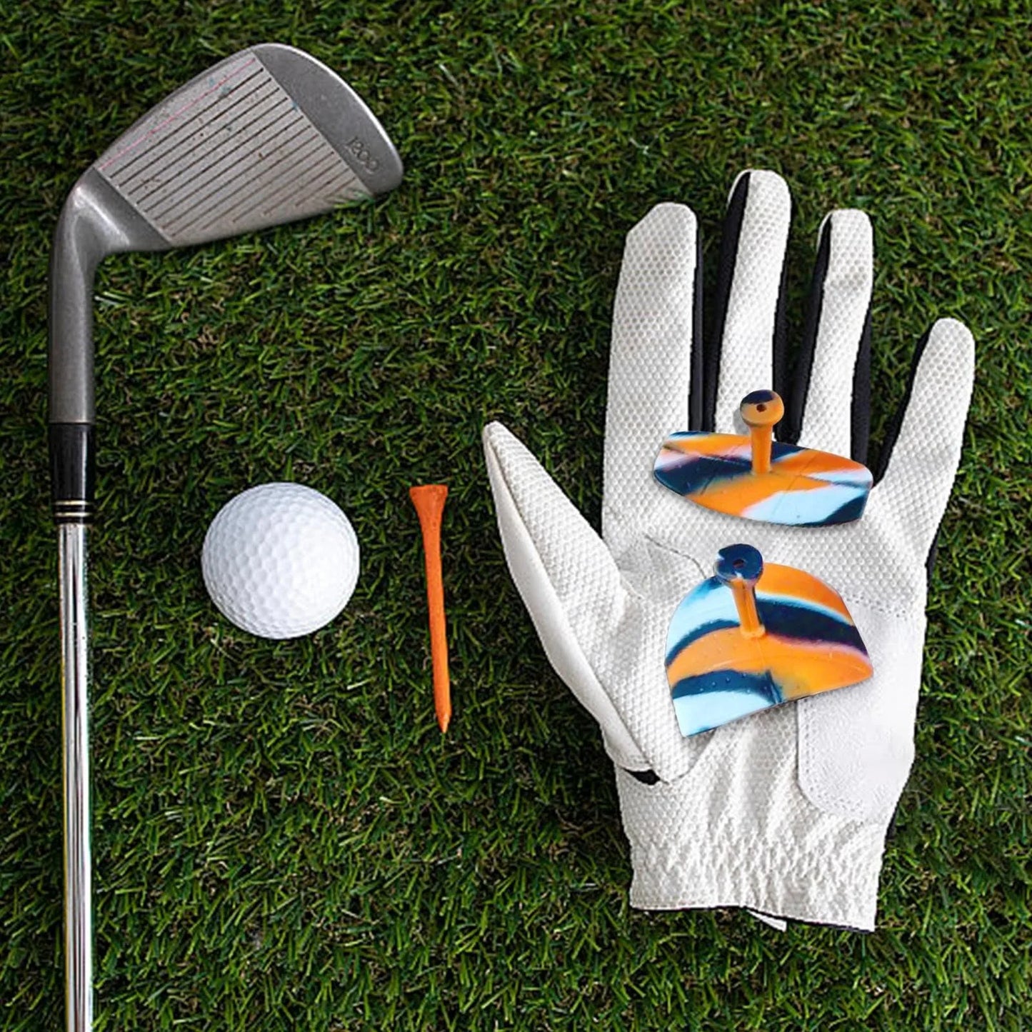 New T-Grip Golf Grip Trainer Anti-Slip Reduced Grip Pressure Golf Grip Calibrator Golf Club Grip Pad Golf Accessories